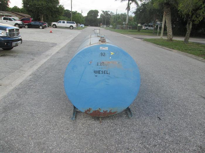 Used 1000 Gallon Fuel Tank
