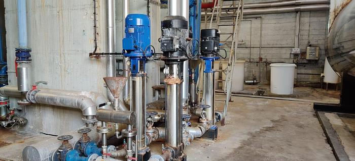 Used BABCOCK WANSON steam boiler
