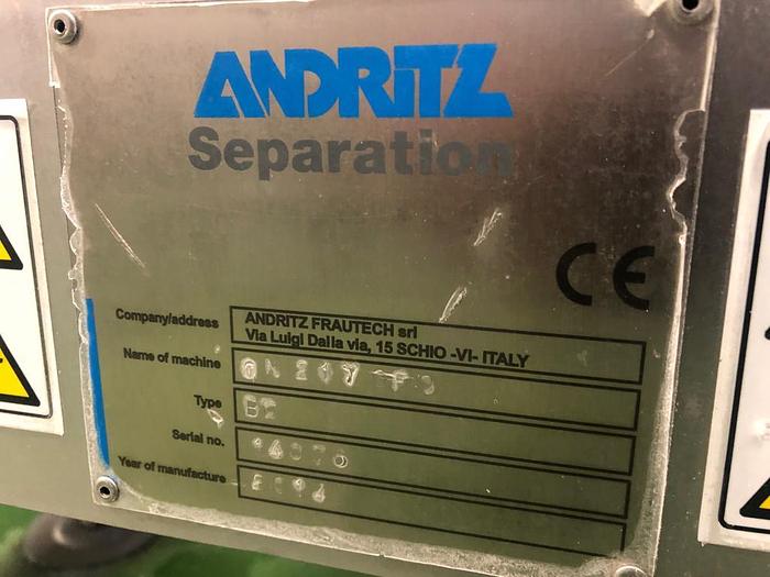 Used ANDRITZ CA 21-T MILK SEPARATOR