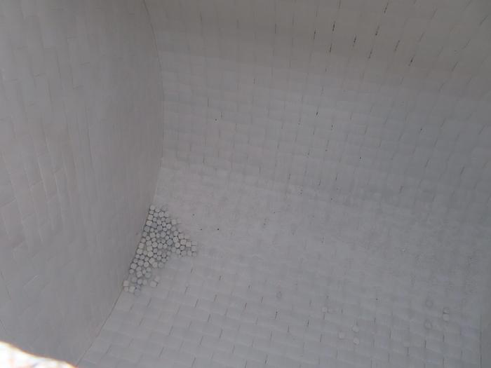 Used 6' X 6' STEVECO PEBBLE MILL - ALUMINA BRICK LINED - 40 HP SEW EURODRIVE