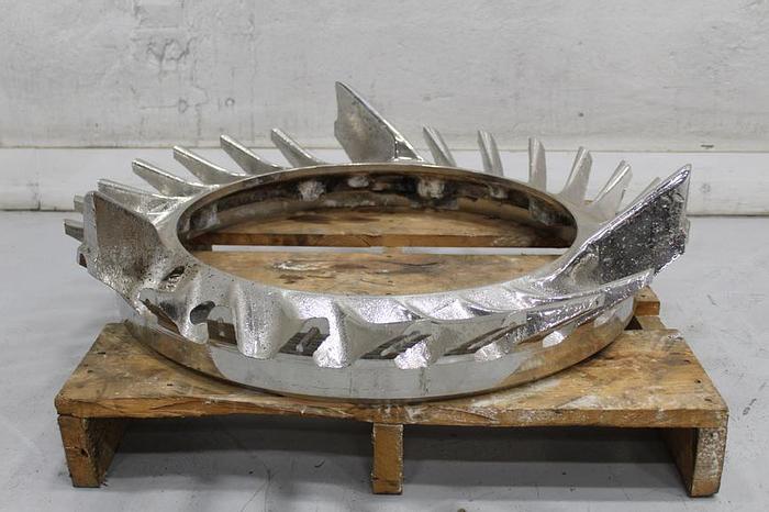 Used Voith Slush Maker 34" Stainless Steel Rotor and Stator #42857