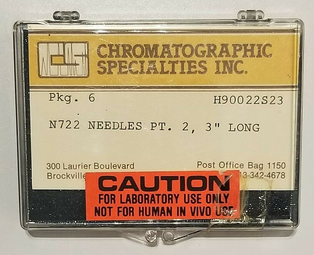 New open box ChromSpec H90022S23 PT3 Injection Needle - 3"L