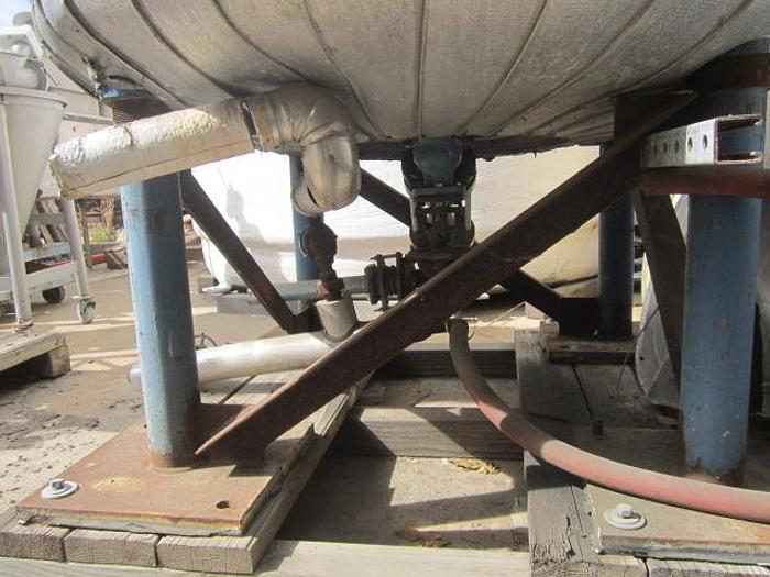 Used Reactor, 500 Gallon, Glass Lined, 100 PSI, Jkt, Agit, Dedietrich, #S736048