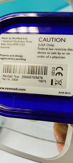 Gebraucht ResMed S8 AutoSet Spirit II CPAP-Gerät mit Tasche