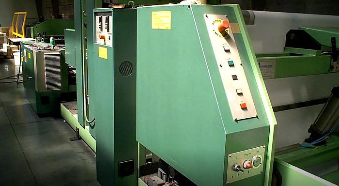 Used 1994 Elba SA-90 - T-shirt film bag welding machine - 2 lanes