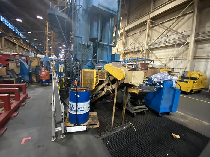 Used VERSON TRANSMAT SSDC PRESS TS2-500-156-42T, 500 TON CAPACITY, 156" X 42" BED & RAM