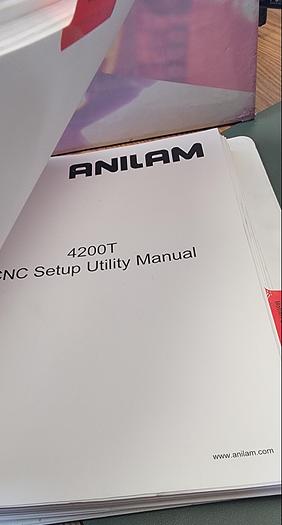 Used ANILAM 4200T CNC Control Programming & Operations Manual (B22)
