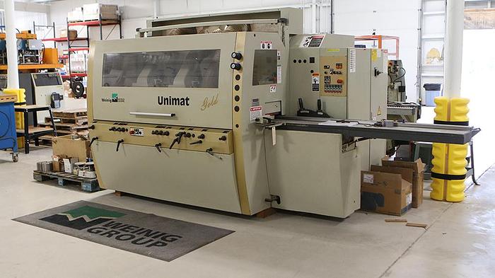 Used Weinig Unimat Gold 2007 6 Head Moulder