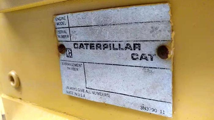 Used Caterpillar 3512 generator set 50 hz with Radiator
