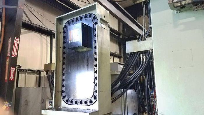 Used 1990 KURAKI KBT-13-DX 5.1" CNC TABLE TYPE BORING MILL