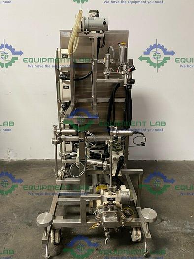 Used Millipore Tangential Flow Filtration System Skid w/ Waukesha 015 Pump & More