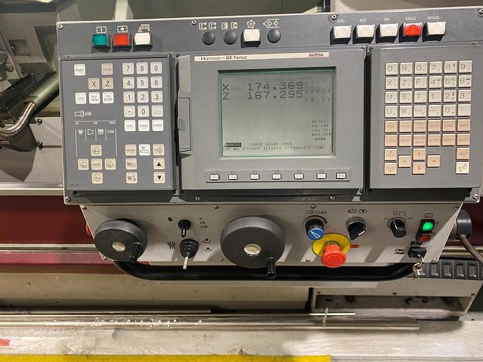 Used 1999 Harrison Alpha 460 S Plus Manual/CNC Lathe