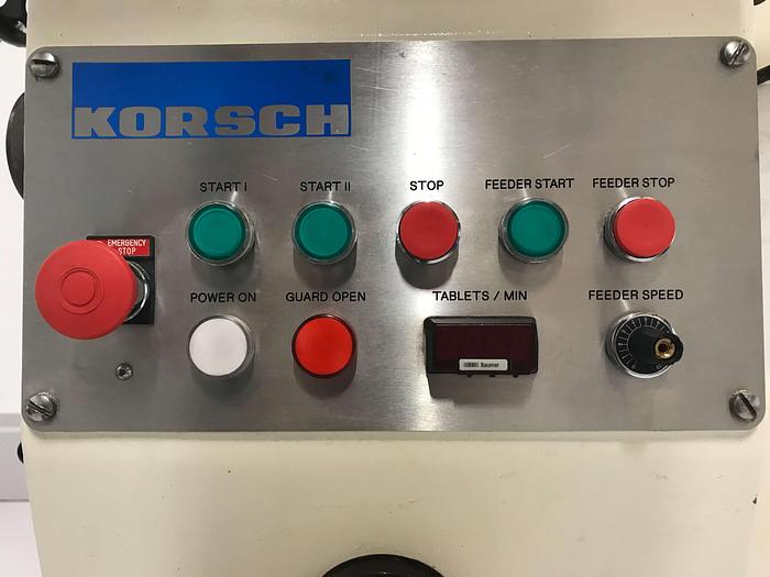 Used Korsch PH100 Tablet Press