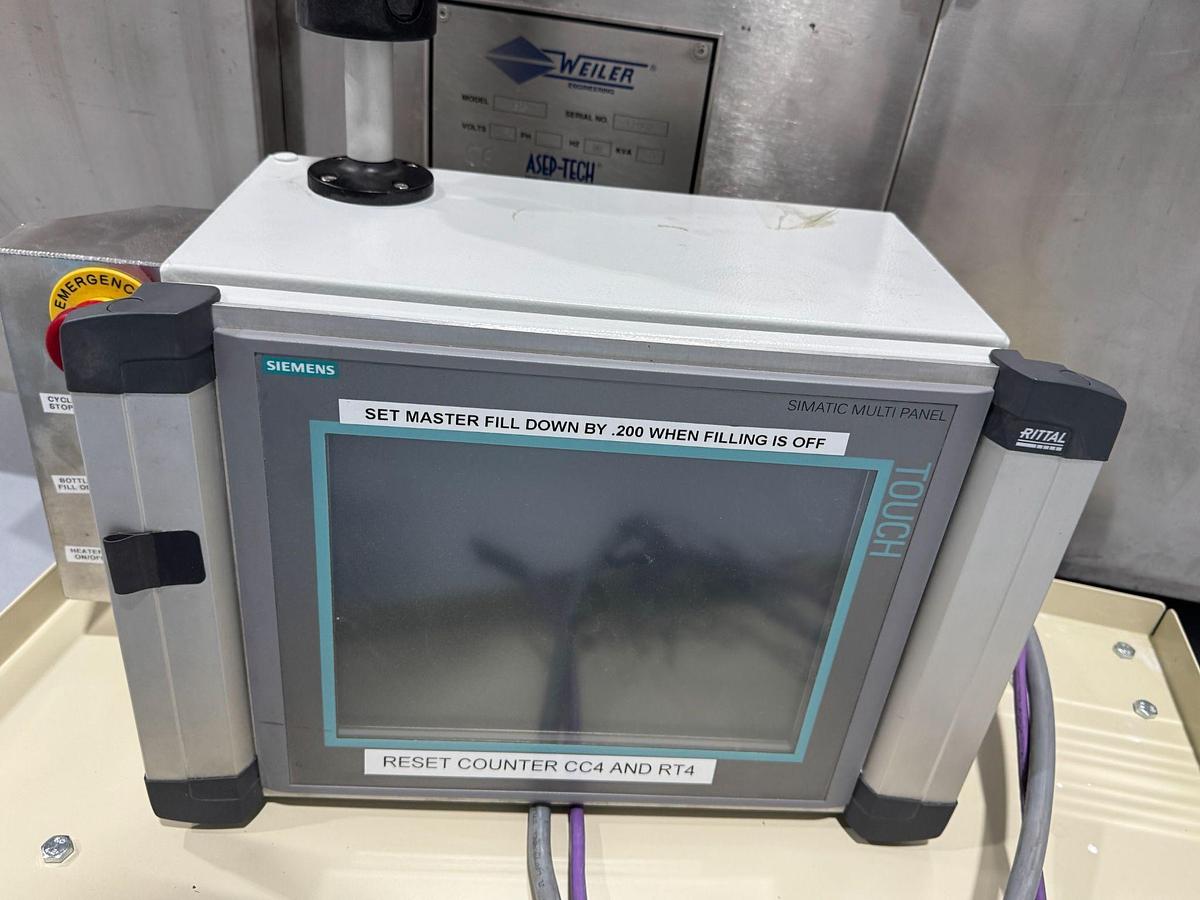 Used Weiler 628 Blow-Fill-Seal Machine