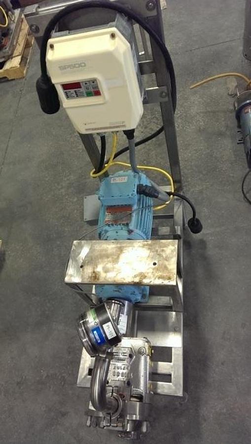 Used Waukesha Cherry Burrell Rotary Lobe Pump