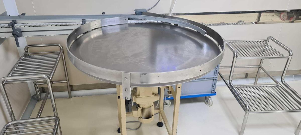 Used Glass Bottle Filling, Capping, & Terminal Sterilization Line for LVP