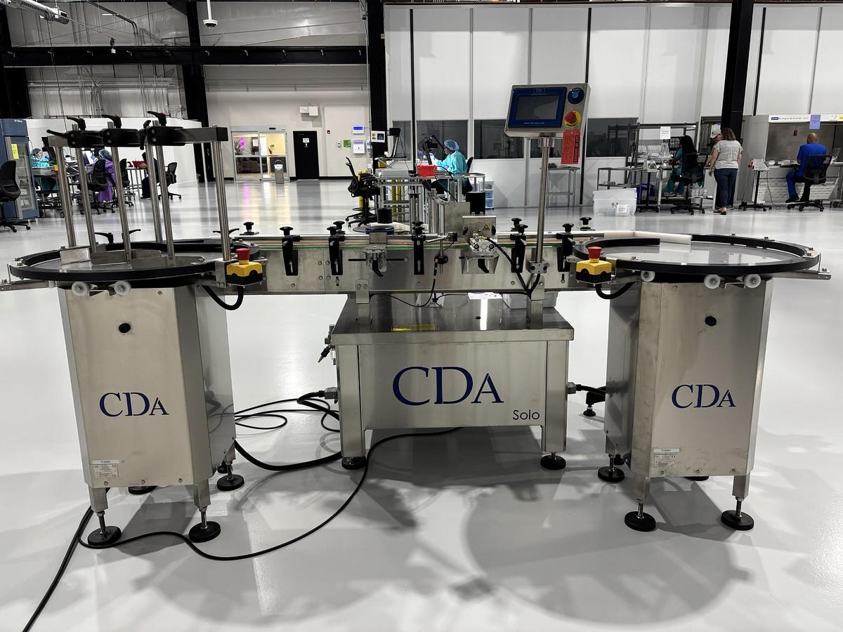 Used CDA Solo Vial Labeler