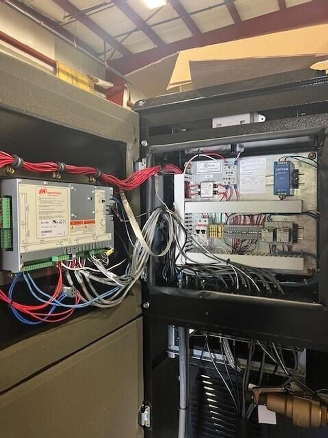 Used Ingersoll Rand 75HP Rotary Oil Free Air Compressor with Air Dryer