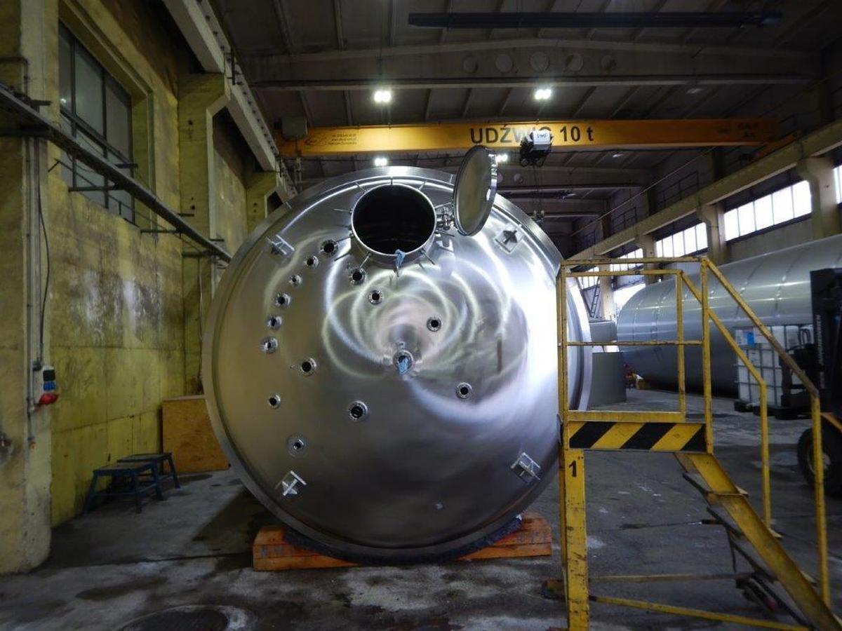 Used Unused Schwarte Processing 60m3 WFI Storage Tank