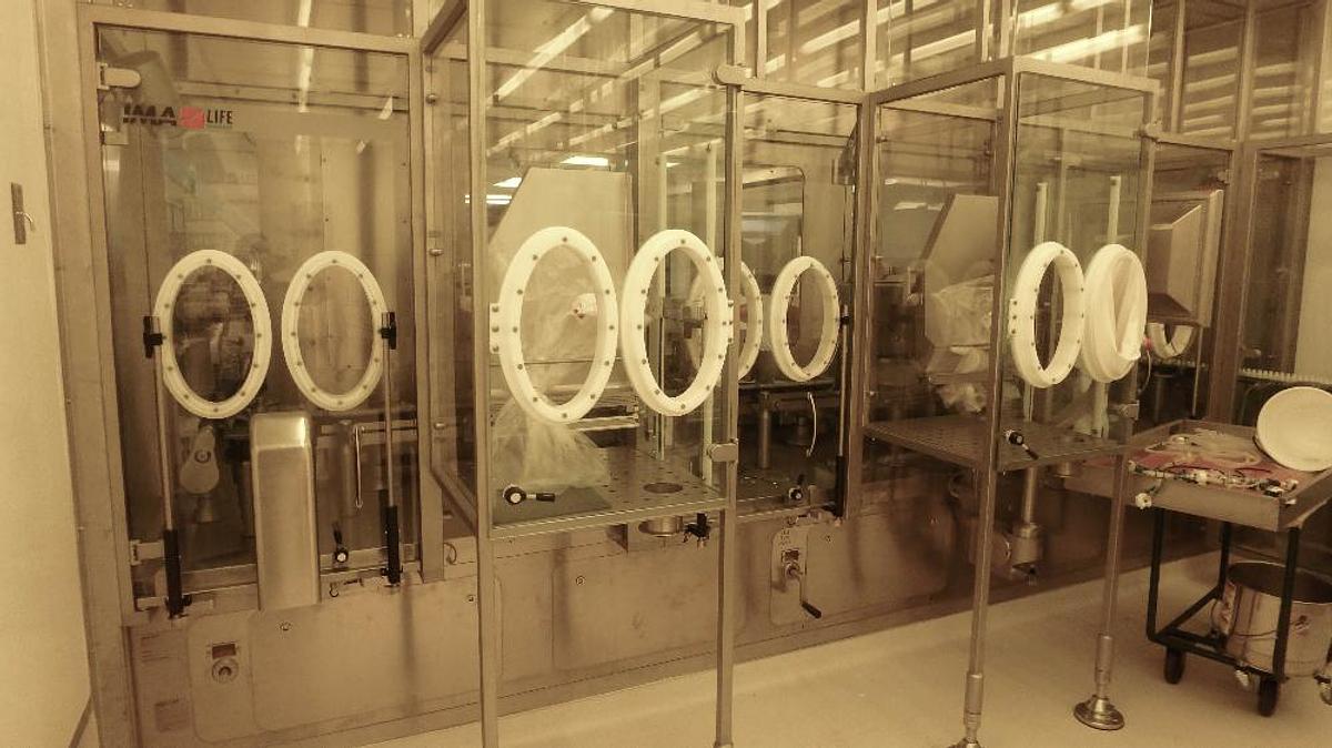 Used IMA Sterifill SMART Opthalmic Filling, Stoppering, & Capping Machine