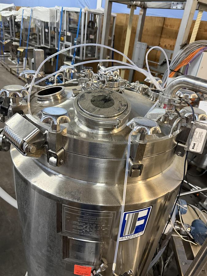 Used Feldmeir 310L Jacketed Mixing Tank