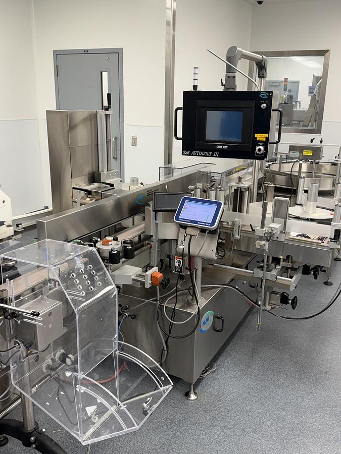 Used NJM Tablet/Capsule Automated Bottling Line