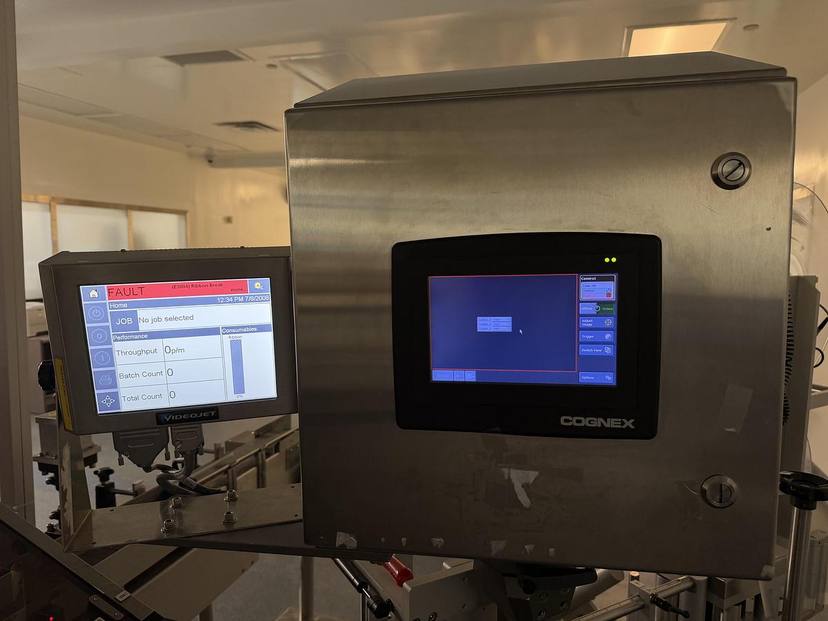 Used Vial Labeling Line