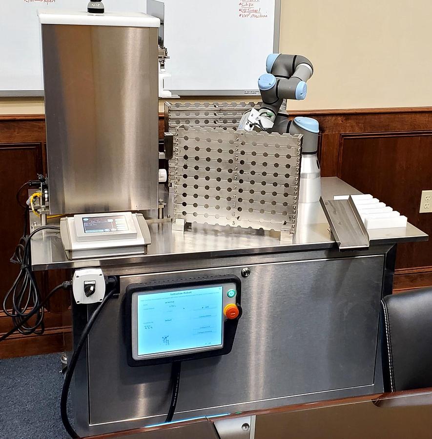 Used Unused Cargin Robotic Syringe Filler