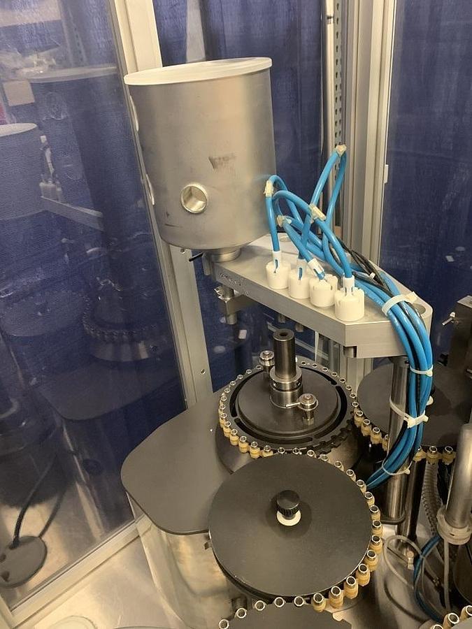 Used MG2 Futura Capsule Filling Machine for Powders & Beads