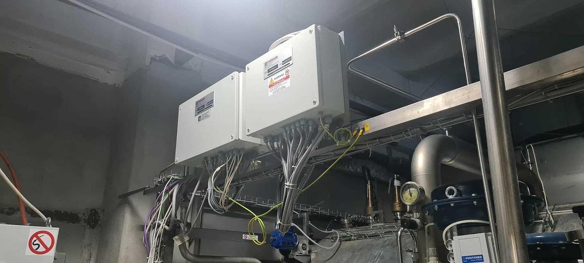 Used Glass Bottle Filling, Capping, & Terminal Sterilization Line for LVP