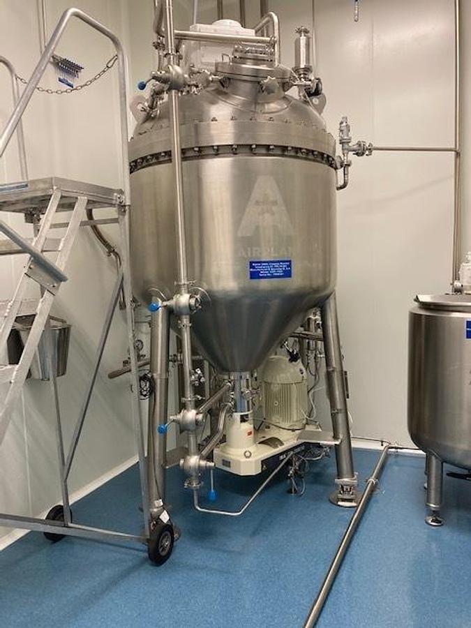 Used Airplan 1,000L Vacuum Mixer / Creams Reactor
