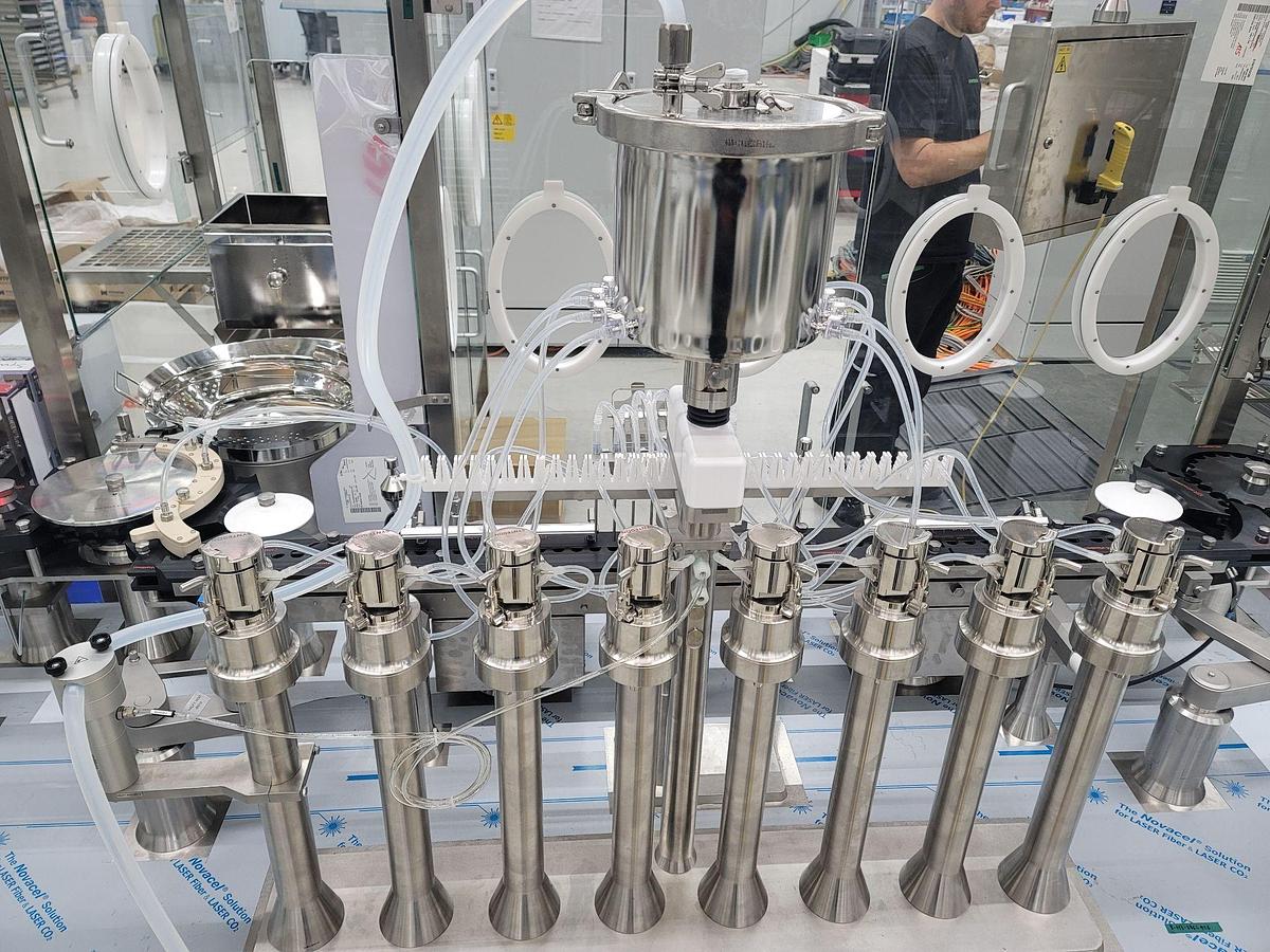 Used Unused Syntegon Vial Filling Line