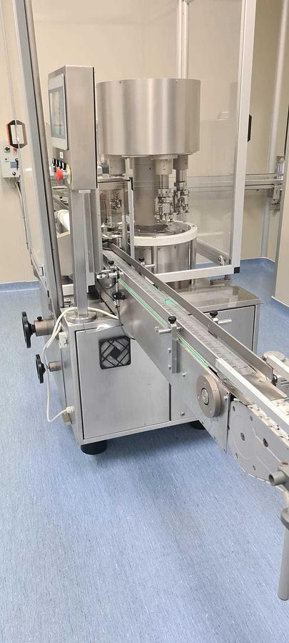 Used Glass Bottle Filling, Capping, & Terminal Sterilization Line for LVP