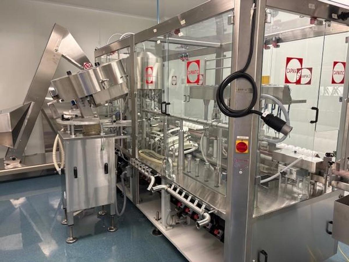 Used Capmatic Monoblock Filling & Capping Line