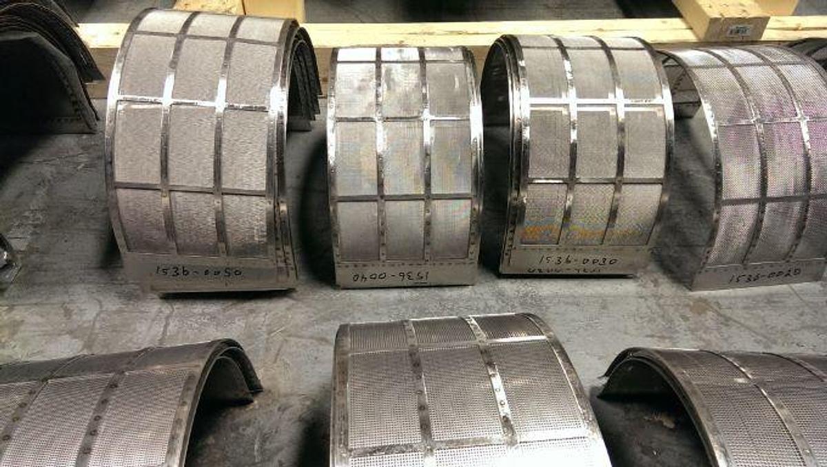 Used Fitzmill Screens