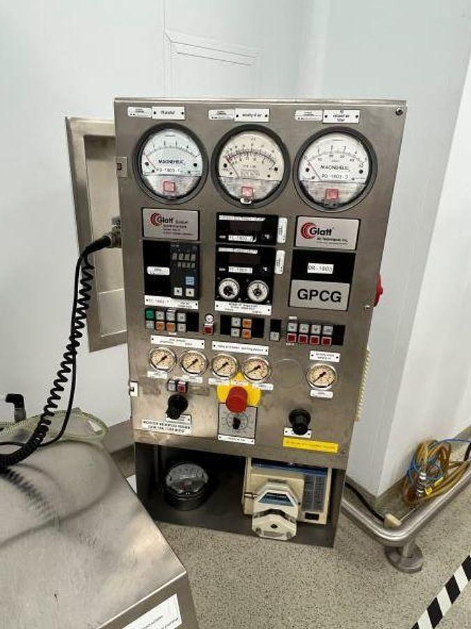 Used Glatt GPCG1 Fluid Bed Dryer