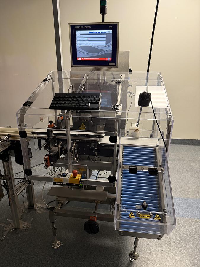 Used Vial Labeling & Packaging Line