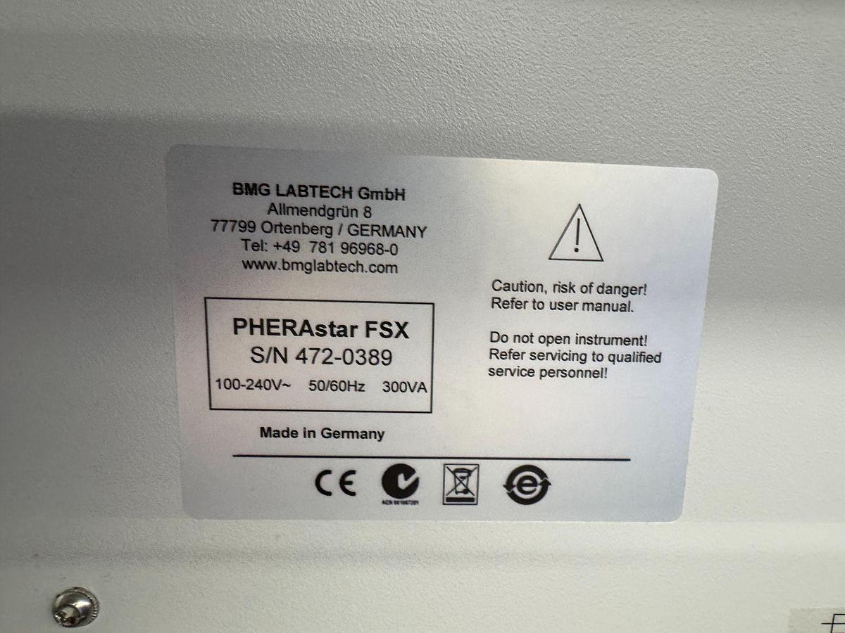 Used BMG Labtech PHERAstar FSX Microplate Reader