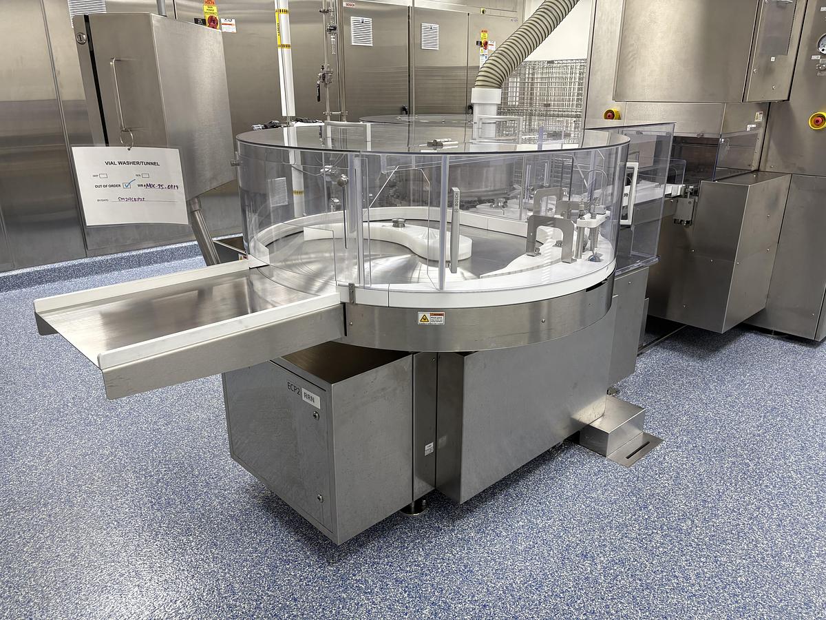 Used Bosch Vial Filling & Sealing Line