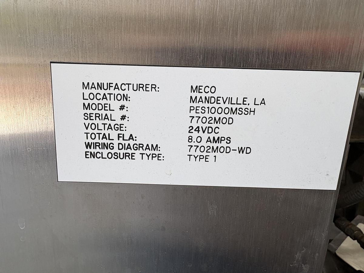 Used Meco PES1000MSSH Vapor Compression Still