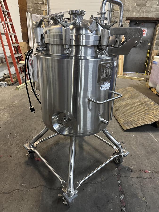 Used ABEC 200 Liter Jacketed Stainless Steel Mixing Tank
