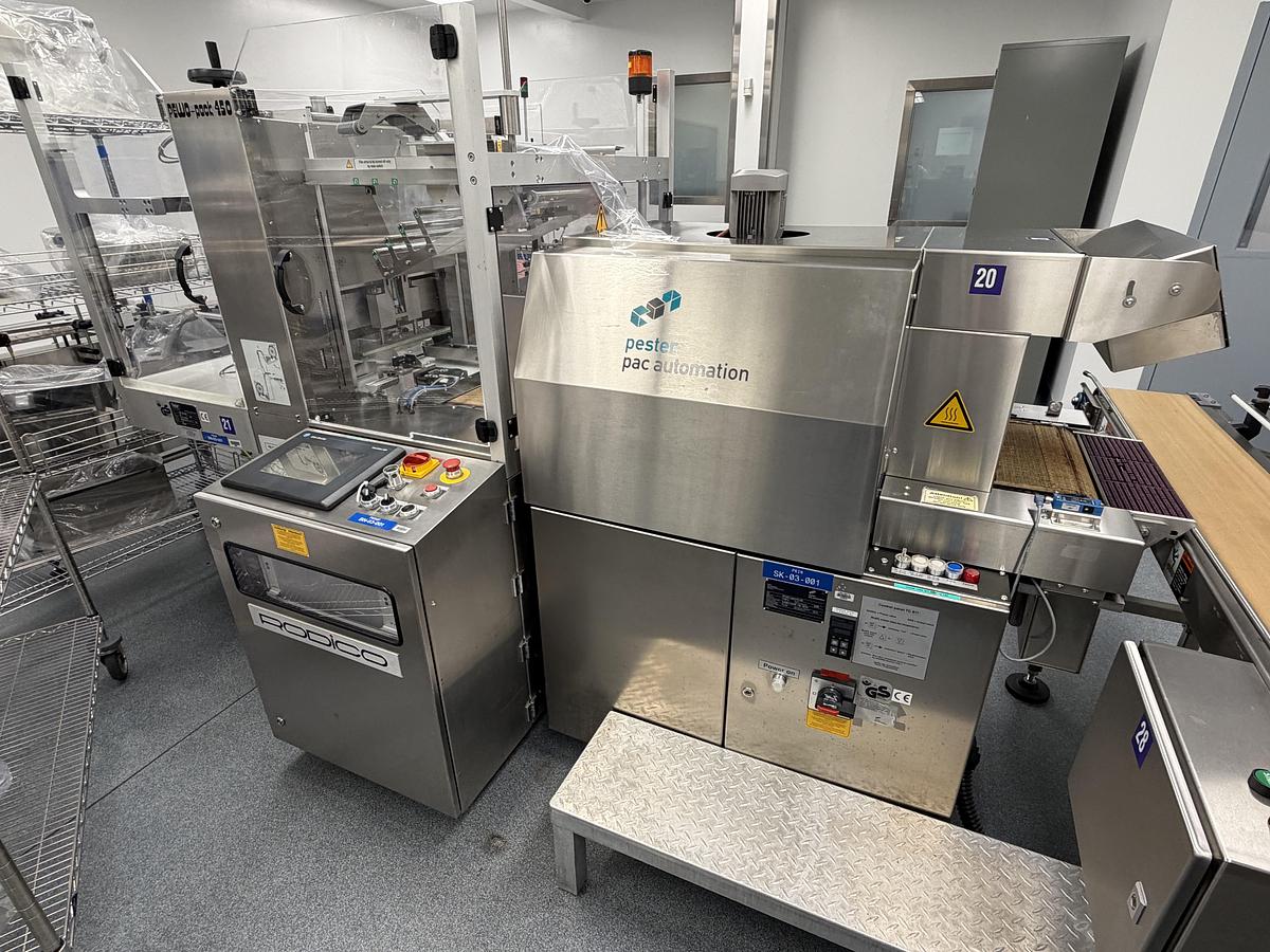 Used NJM Tablet/Capsule Automated Bottling Line