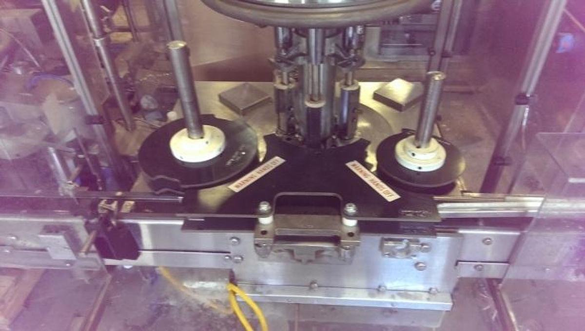 Used Consolidated Packaging Company Model C-4-F Rotary Capper