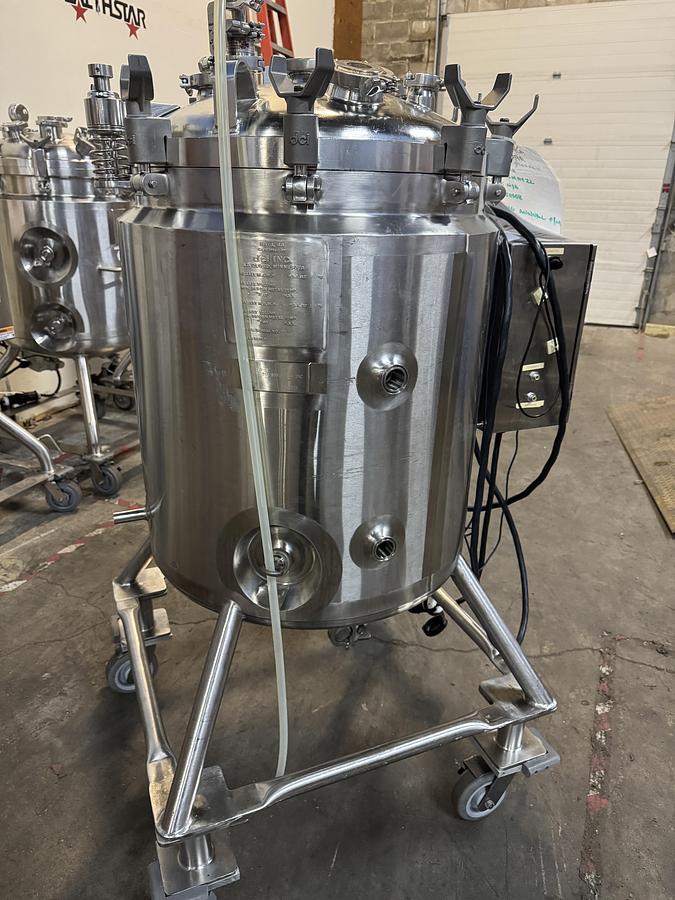 Used DCI 200 Liter Jacketed Stainless Steel Mixing Tank