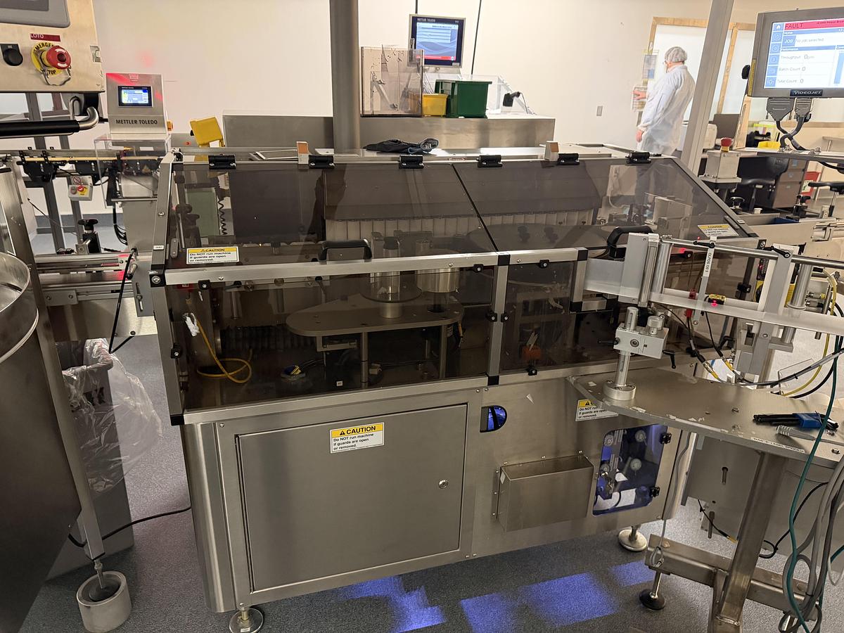Used Vial Labeling Line
