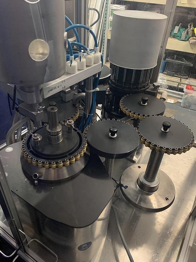 Used MG2 Futura Capsule Filling Machine for Powders & Beads