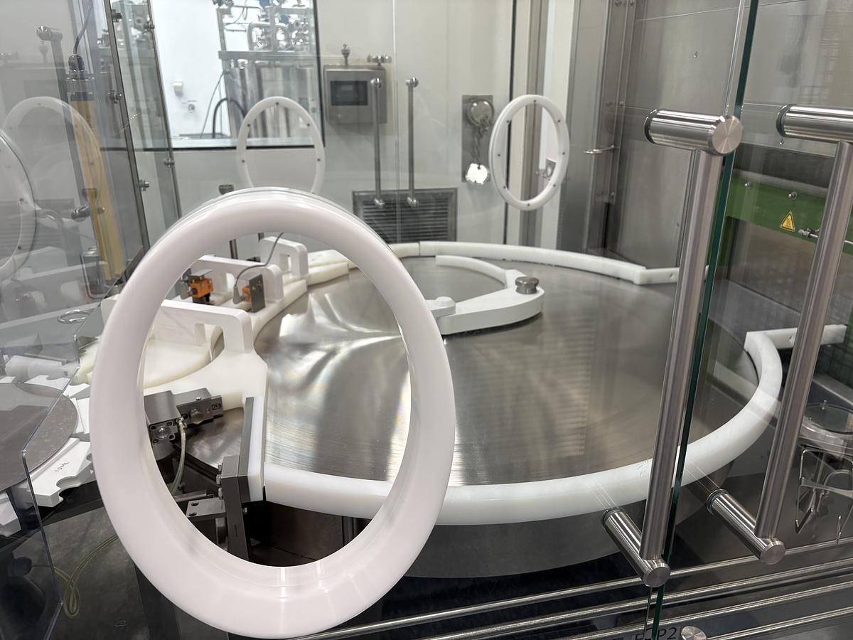 Used Bosch Vial Filling & Sealing Line