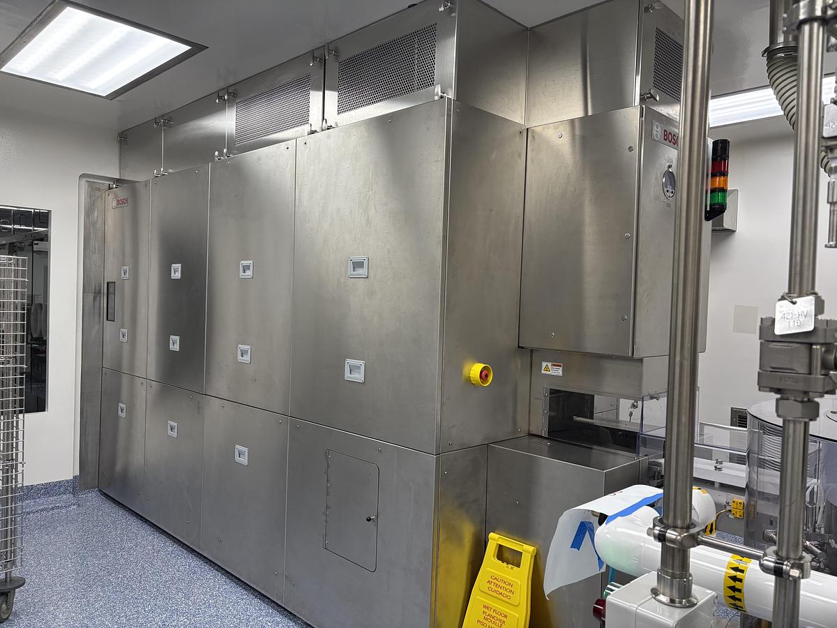 Used Bosch Vial Filling & Sealing Line
