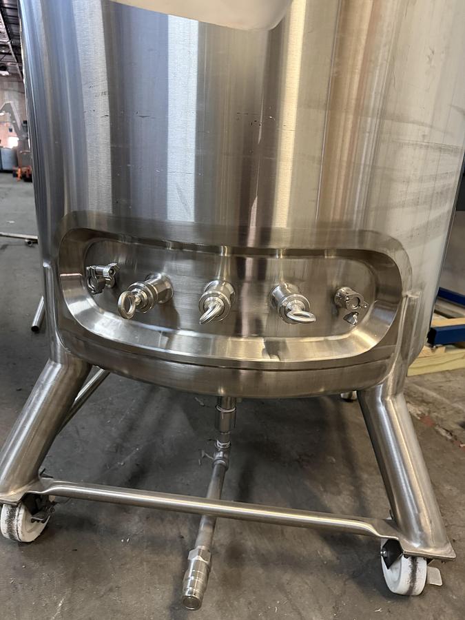 Used Precision Stainless 600L Jacketed Mixing Tank