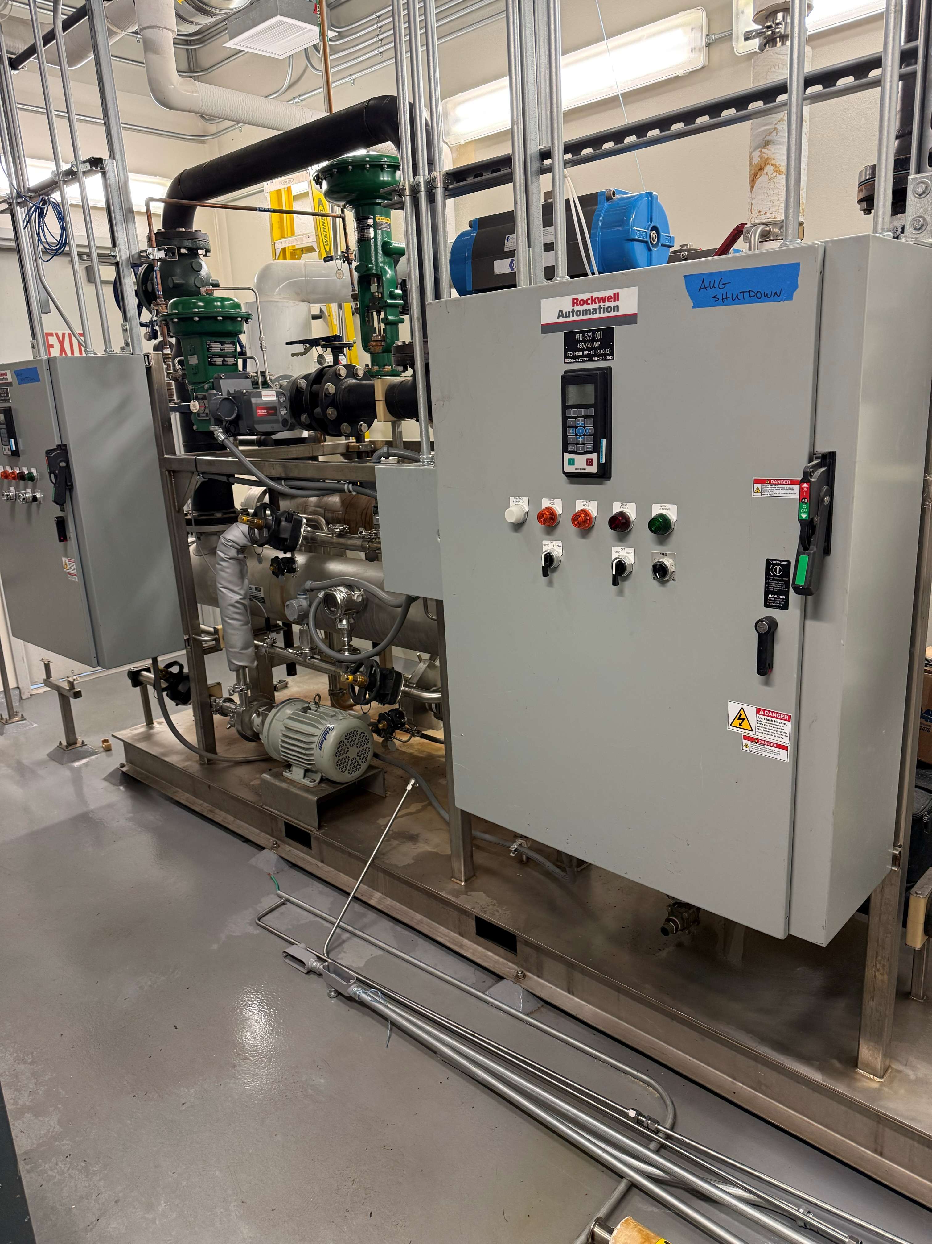 Used WFI Distribution / Heat Exchanger System
